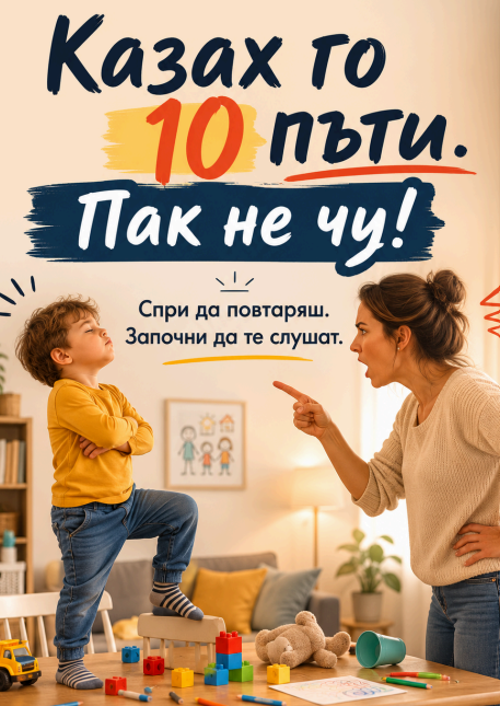 Казах го 10. Пак не чу спи да повтаряш.Започни да те слушат